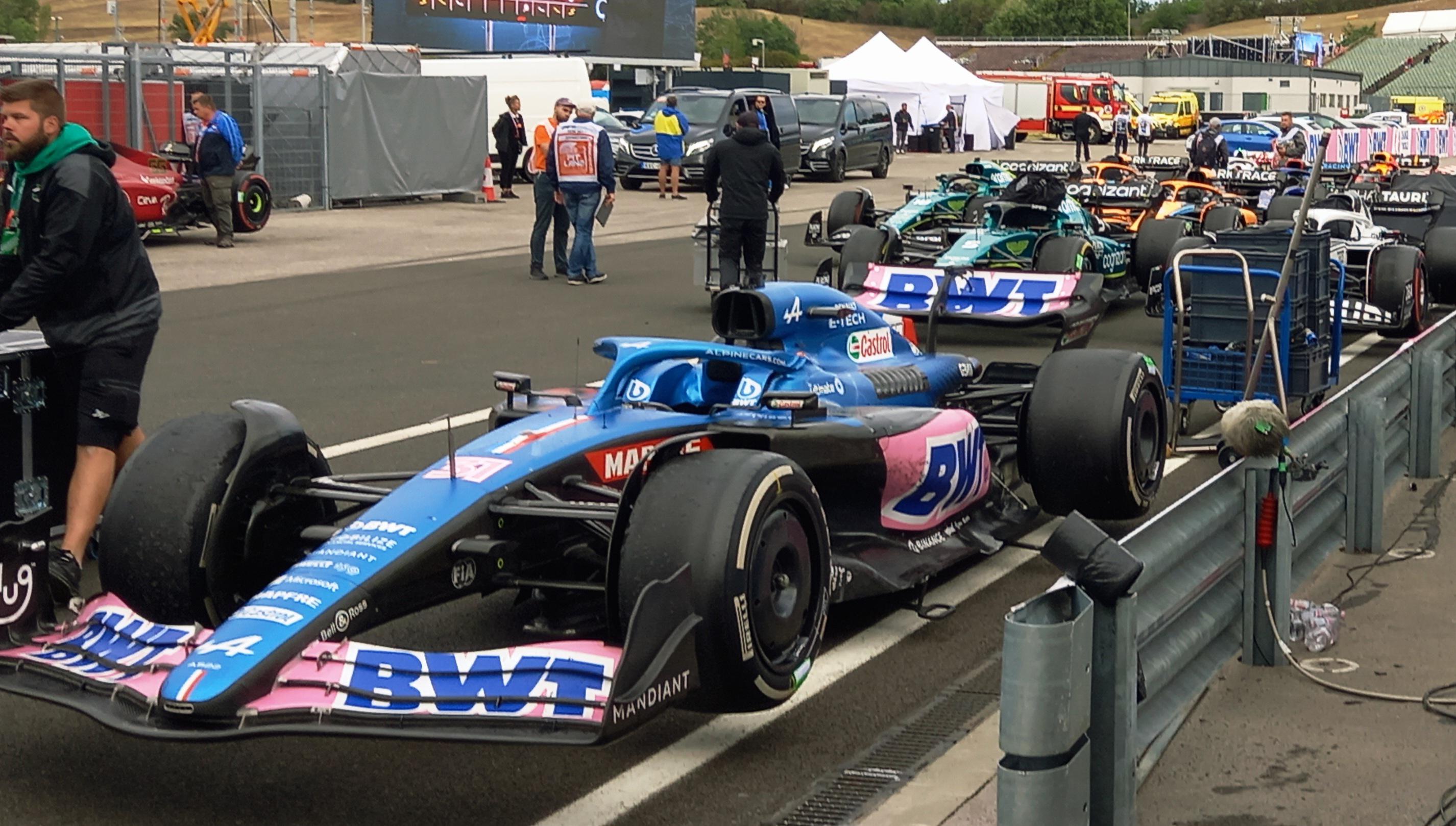 formula one car